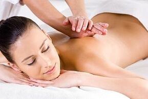 Massage for chest osteochondrosis