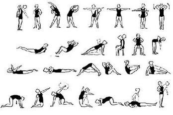 Physical therapy for thoracic osteochondrosis