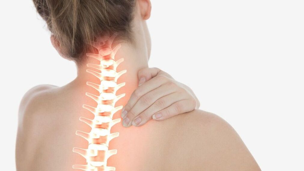 Osteochondral disease in the cervical area